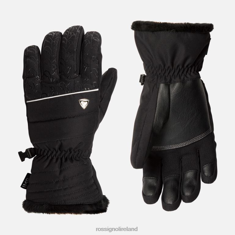 Rossignol Accessories Women Temptation Waterproof Ski Gloves Black 62R6R729