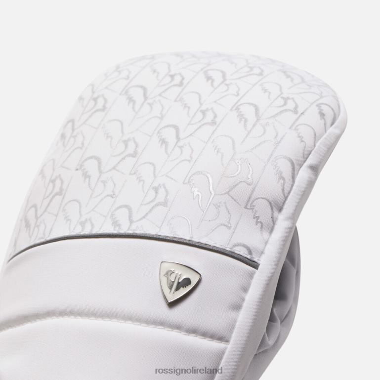 Rossignol Accessories Women Temptation Waterproof Ski Mittens White 62R6R744