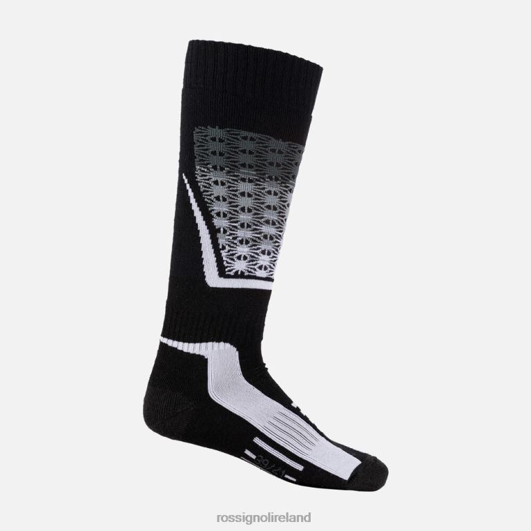 Rossignol Accessories Women Wool And Silk Ski Socks Black 62R6R723