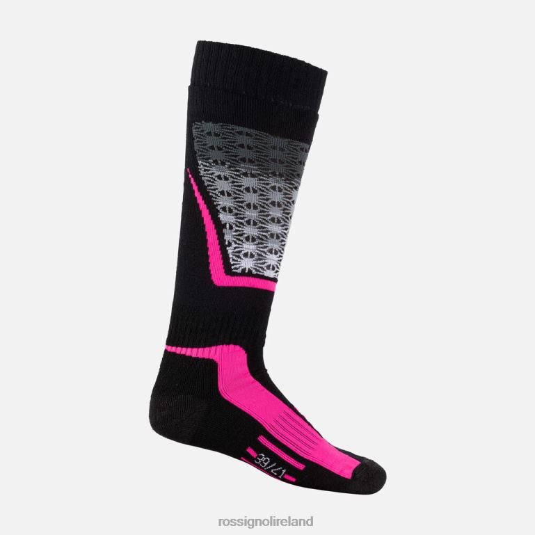 Rossignol Accessories Women Wool And Silk Ski Socks Fluopink 62R6R708