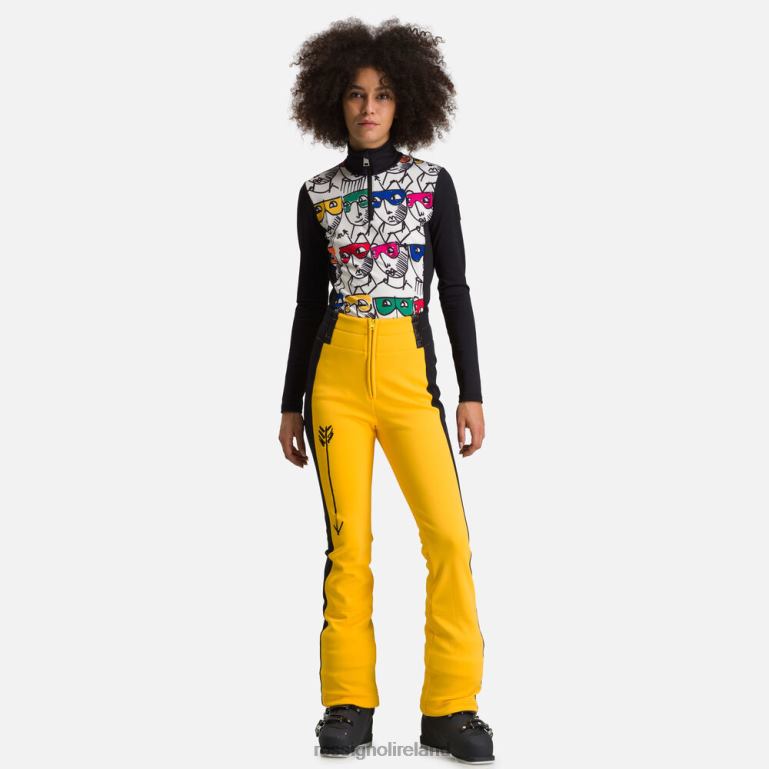 Rossignol Bottoms Women Jcc Brady Soft Pants Yellow 62R6R1078