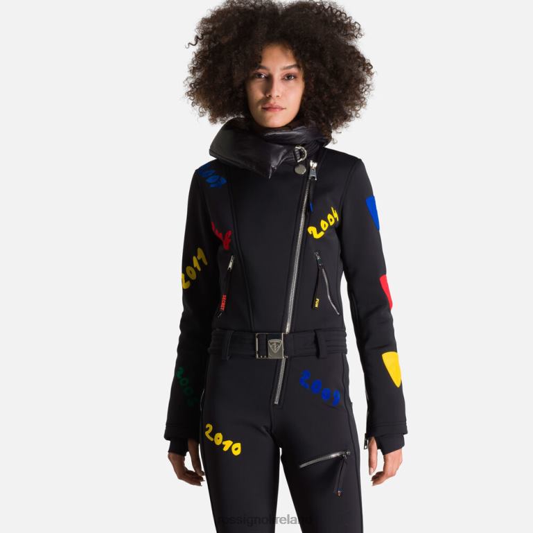 Rossignol Bottoms Women Jcc Sublim Overalls Black 62R6R1079