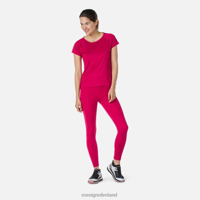 Rossignol Bottoms Women Lightweight Breathable Running Tights Cherry 62R6R1000