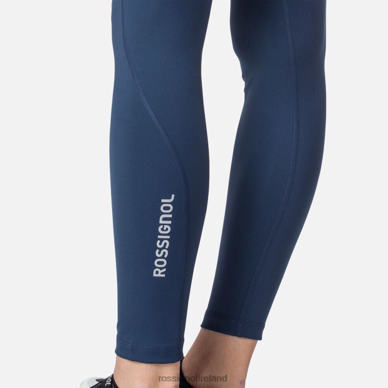 Rossignol Bottoms Women Lightweight Breathable Running Tights Darknavy 62R6R698