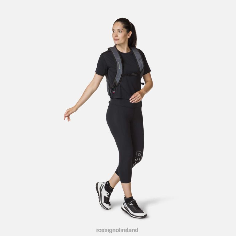 Rossignol Bottoms Women Stretch 3/4 Running Tights Black 62R6R838