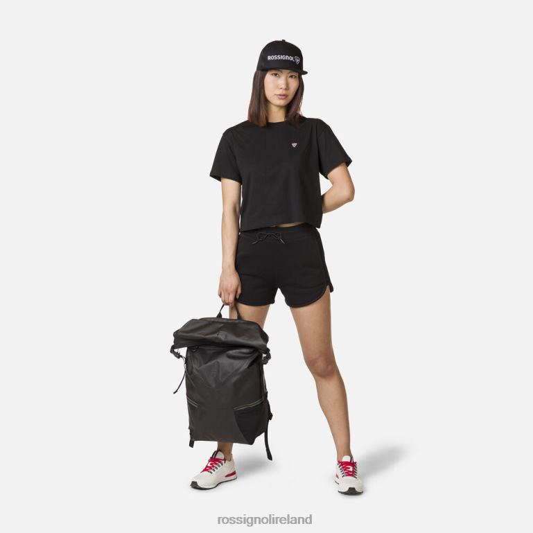 Rossignol Bottoms Women Cotton Comfortable Shorts Black 62R6R920