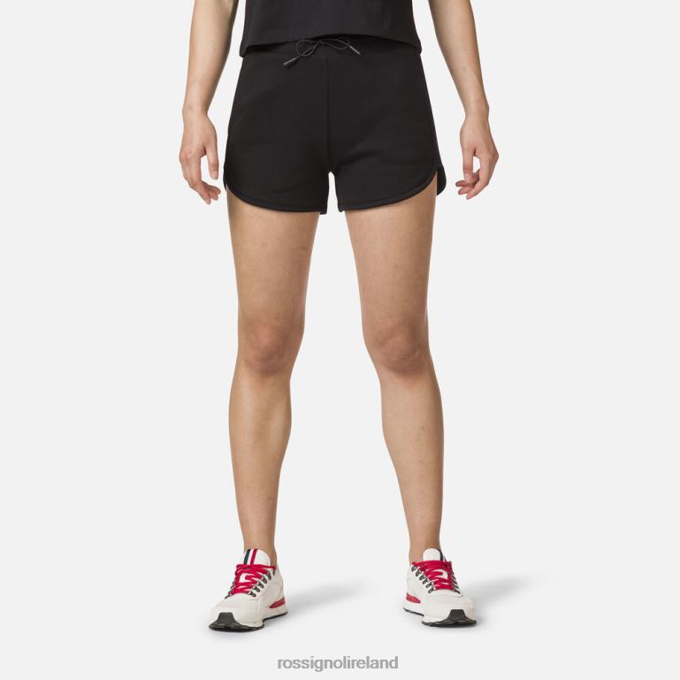 Rossignol Bottoms Women Cotton Comfortable Shorts Black 62R6R920