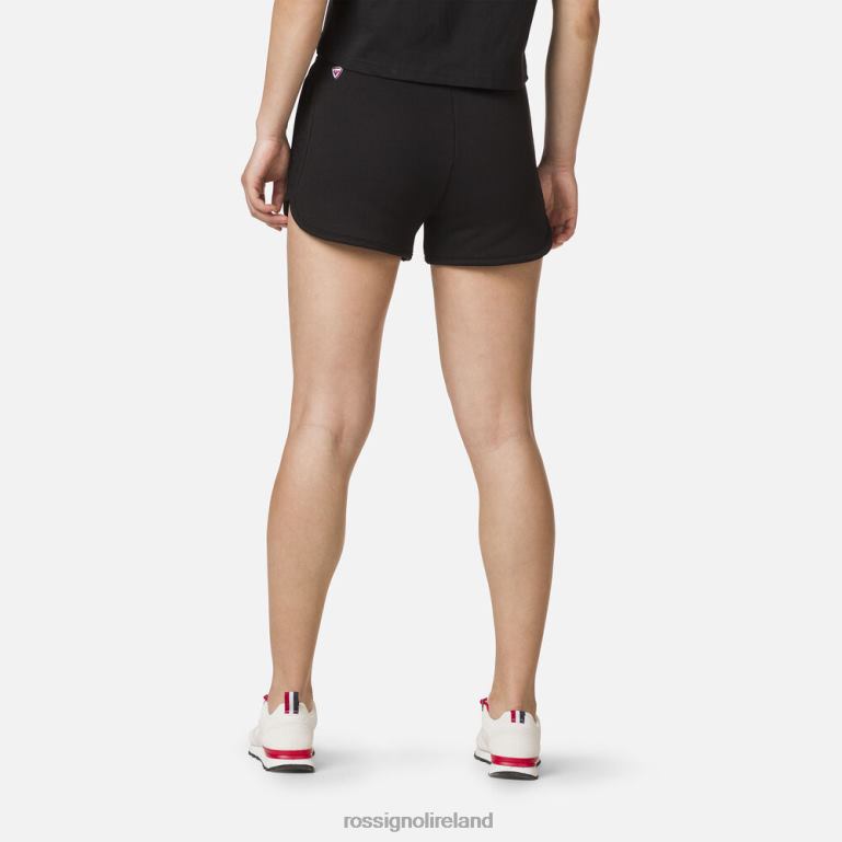 Rossignol Bottoms Women Cotton Comfortable Shorts Black 62R6R920