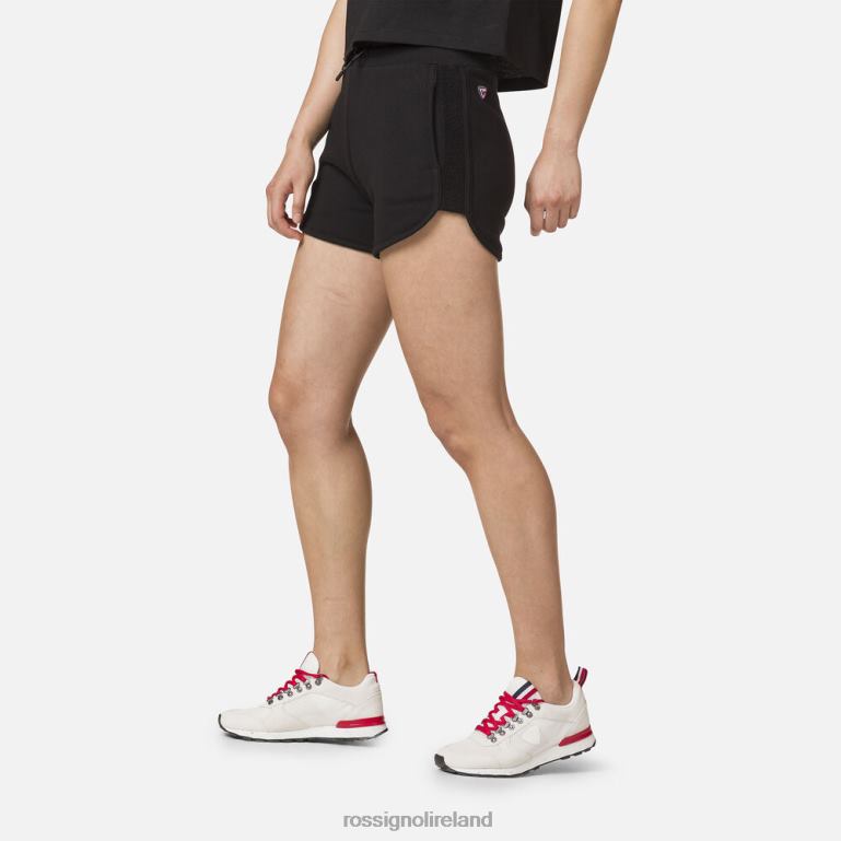 Rossignol Bottoms Women Cotton Comfortable Shorts Black 62R6R920