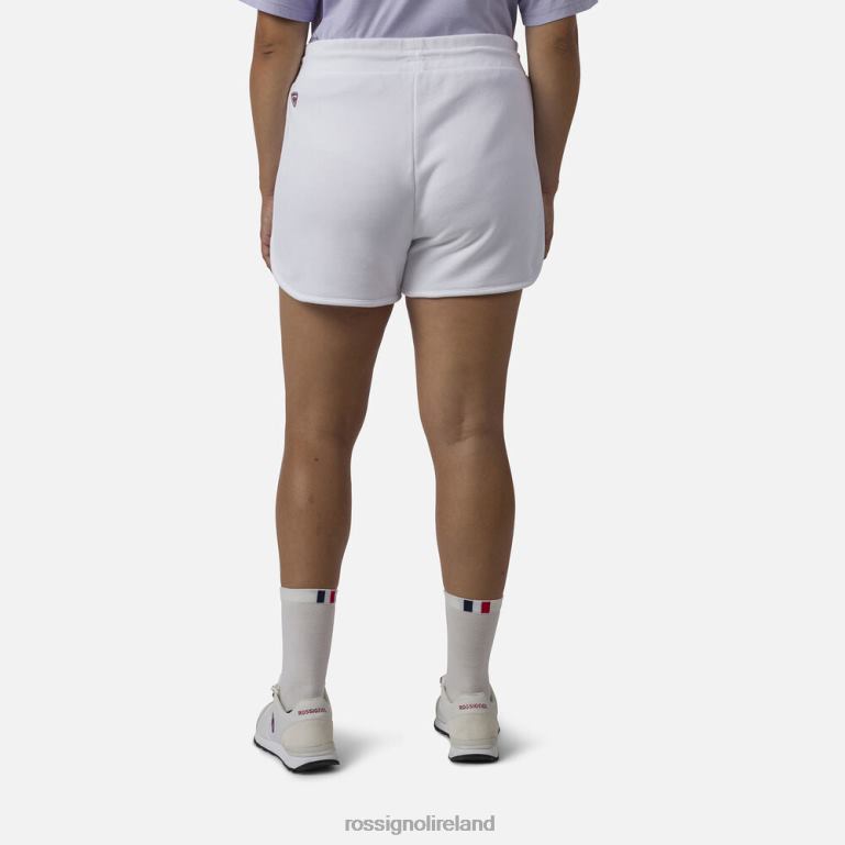 Rossignol Bottoms Women Cotton Comfortable Shorts White 62R6R844