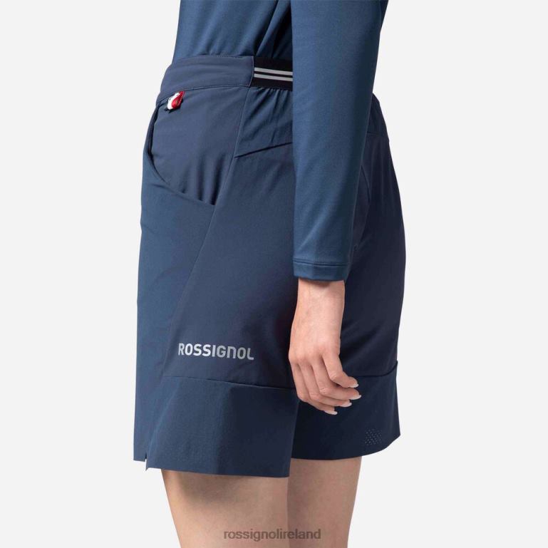 Rossignol Bottoms Women Lightweight Breathable Shorts Dark Navy 62R6R891