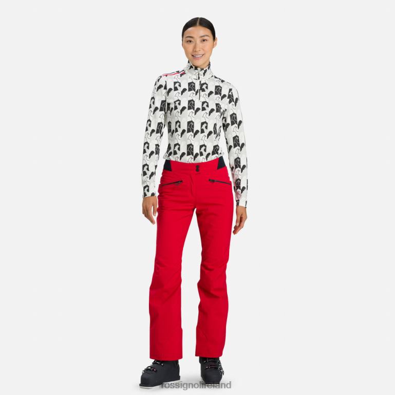 Rossignol Bottoms Women Classique Ski Pants Carmin 62R6R775