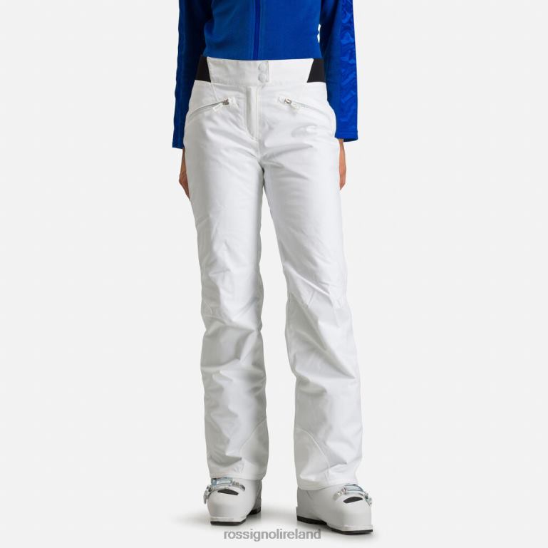Rossignol Bottoms Women Classique Ski Pants White 62R6R1010