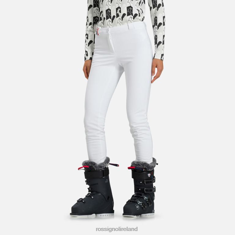 Rossignol Bottoms Women Fuseau Ski Pants White 62R6R763