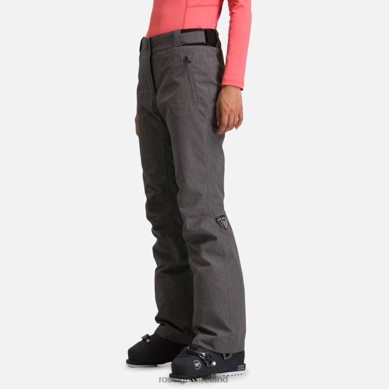 Rossignol Bottoms Women Heather Ski Pants Heather Grey 62R6R1102