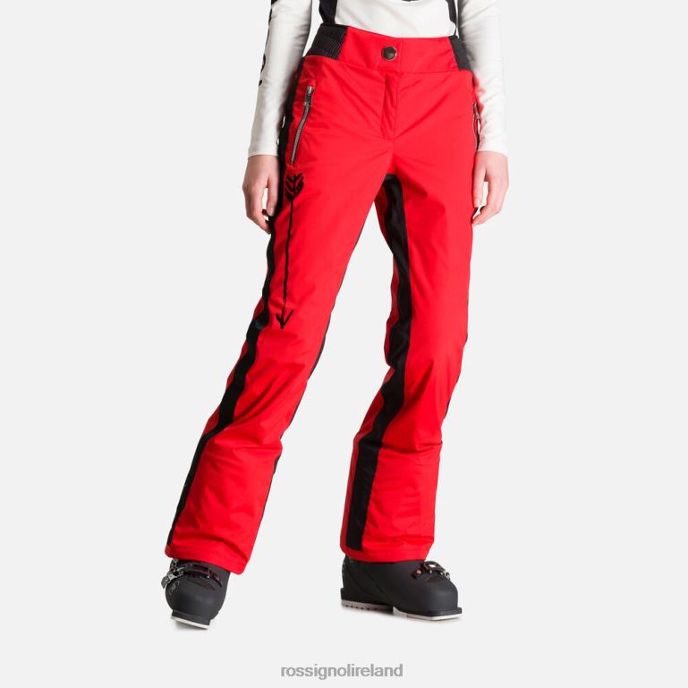 Rossignol Bottoms Women Jcc Stellar Ski Pants Red 62R6R1013