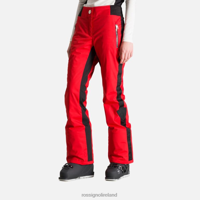 Rossignol Bottoms Women Jcc Stellar Ski Pants Red 62R6R1013