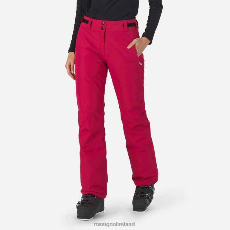 Rossignol Bottoms Women Rapide Ski Pants Cherry 62R6R978