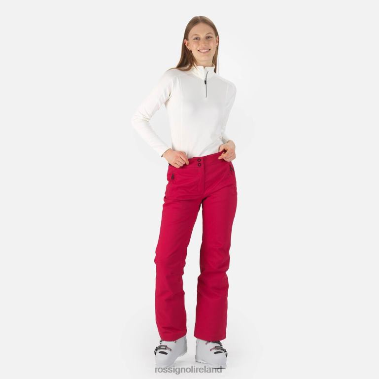 Rossignol Bottoms Women Ski Pants Cherry 62R6R872