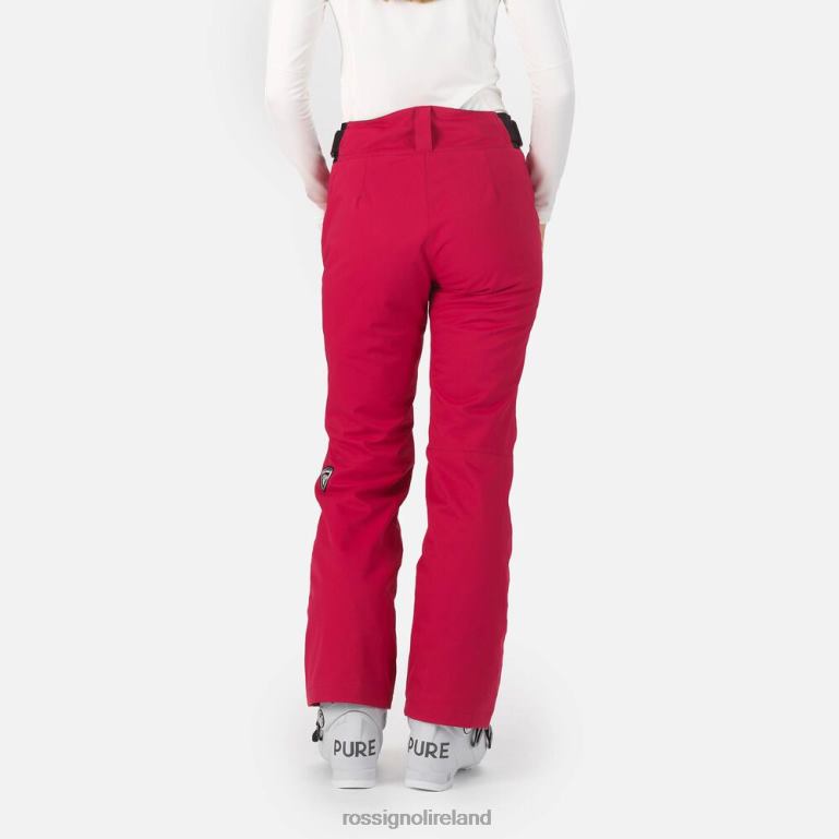 Rossignol Bottoms Women Ski Pants Cherry 62R6R872