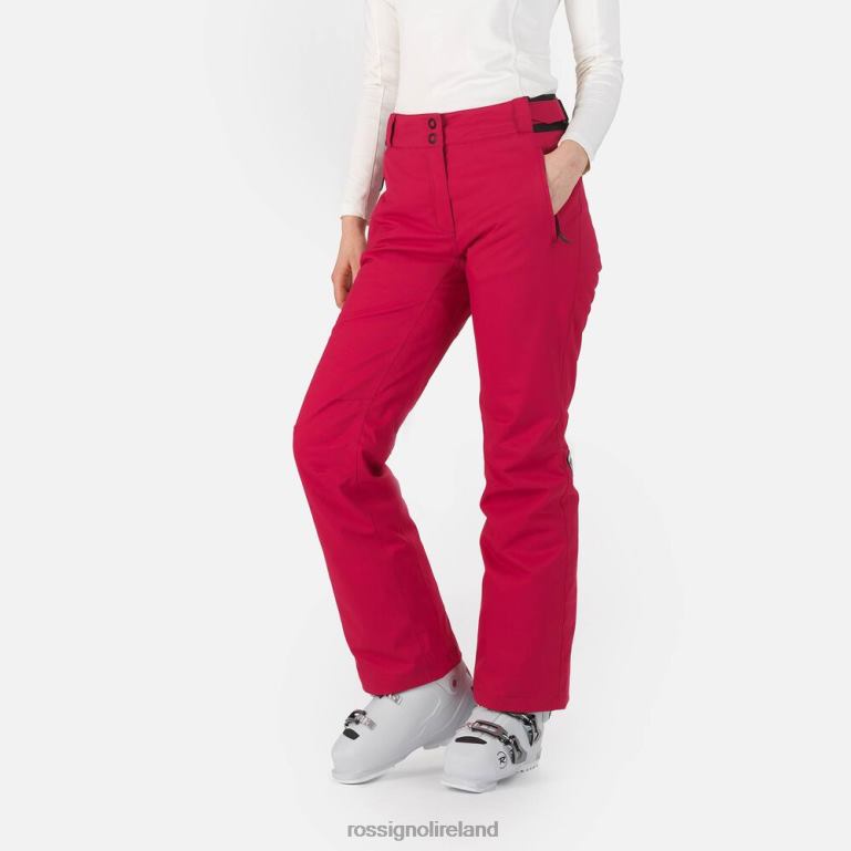 Rossignol Bottoms Women Ski Pants Cherry 62R6R872