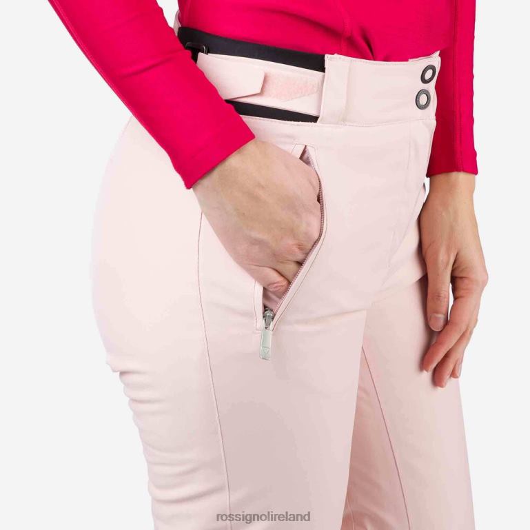 Rossignol Bottoms Women Ski Pants Powderpink 62R6R782
