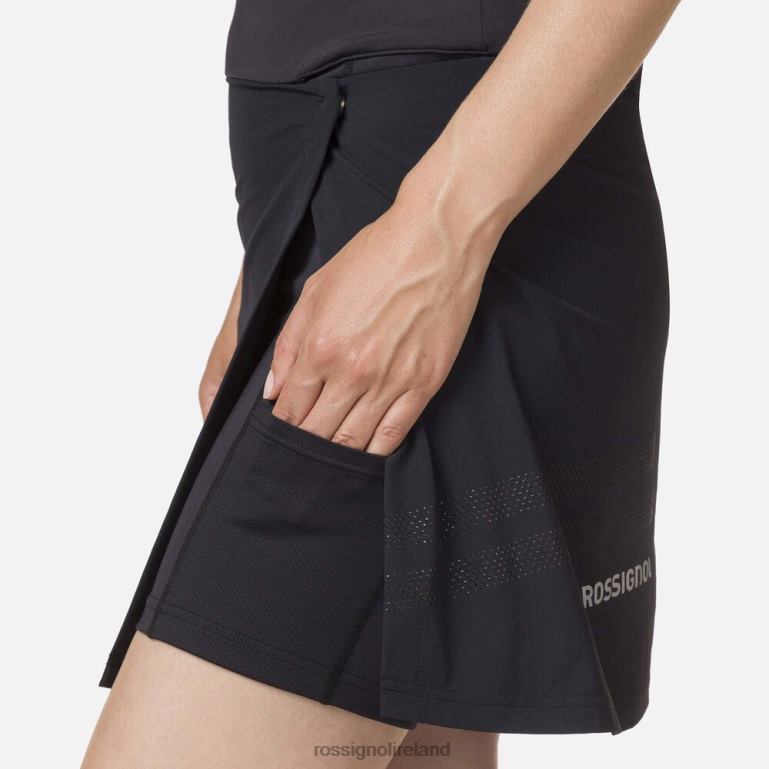 Rossignol Bottoms Women Lightweight Breathable Skirt Black 62R6R882