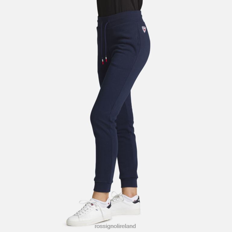 Rossignol Bottoms Women Logo Cotton Sweatpants Darknavy 62R6R886