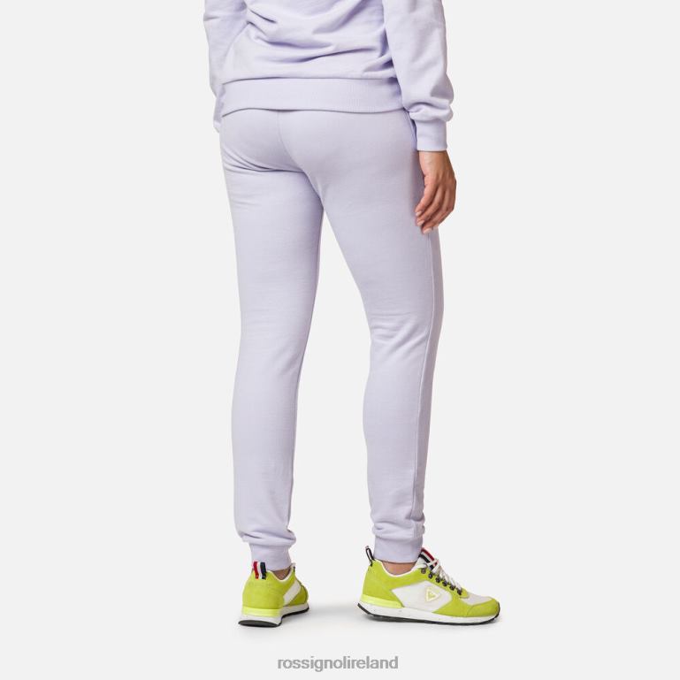 Rossignol Bottoms Women Logo Cotton Sweatpants Lavendergrey 62R6R965
