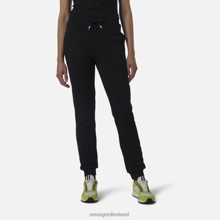 Rossignol Bottoms Women Logo Fleece Sweatpants Black 62R6R901