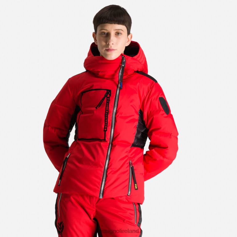 Rossignol Tops Women Jcc Stellar Down Jacket Red 62R6R795