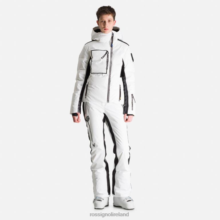 Rossignol Tops Women Jcc Stellar Down Jacket White 62R6R794