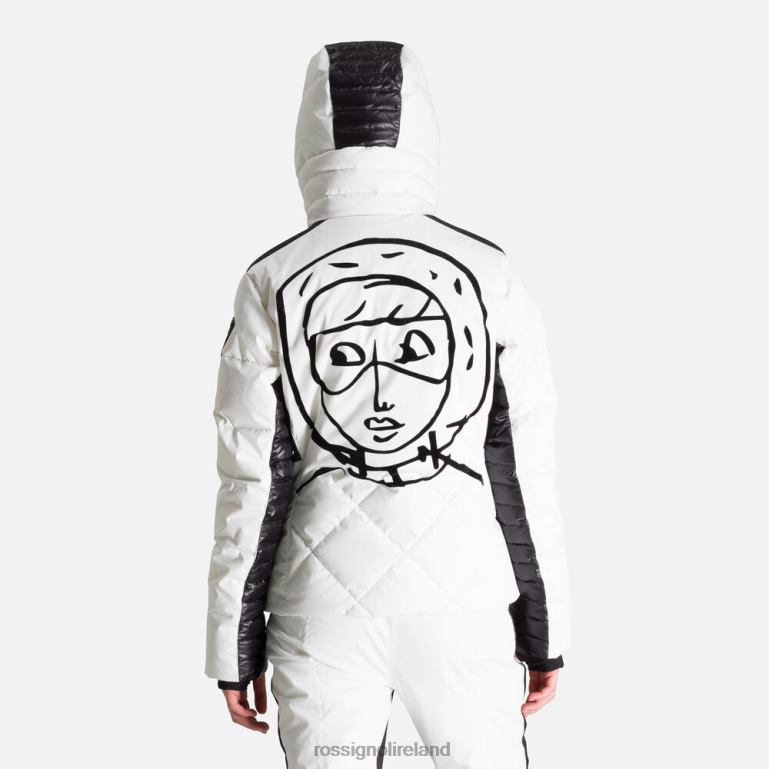 Rossignol Tops Women Jcc Stellar Down Jacket White 62R6R794