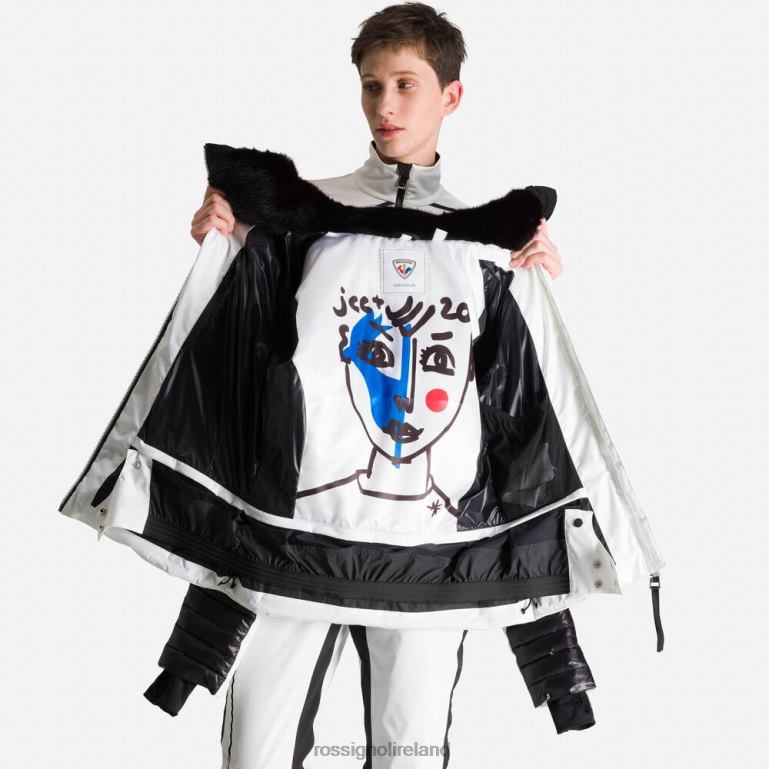 Rossignol Tops Women Jcc Stellar Down Jacket White 62R6R794