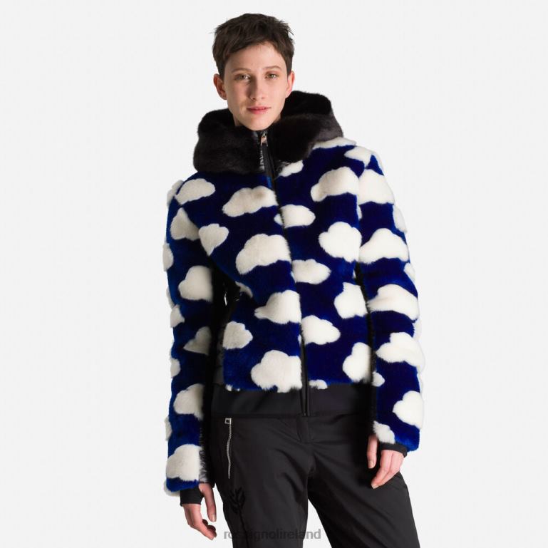 Rossignol Tops Women Jcc Teddy Down Jacket Nuage 62R6R1085