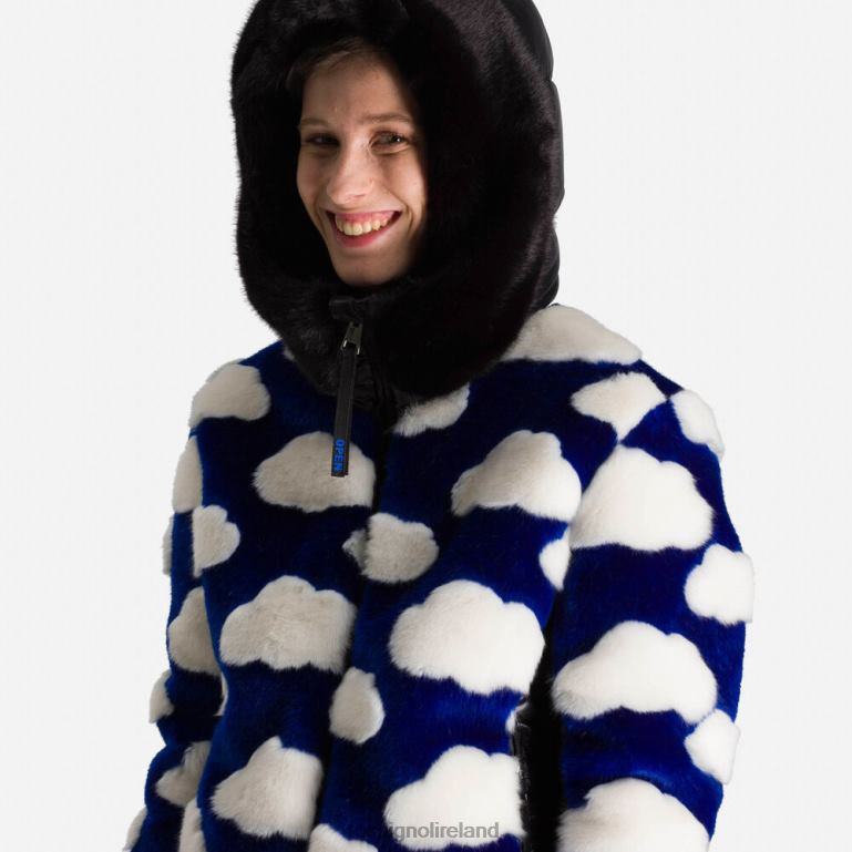 Rossignol Tops Women Jcc Teddy Down Jacket Nuage 62R6R1085