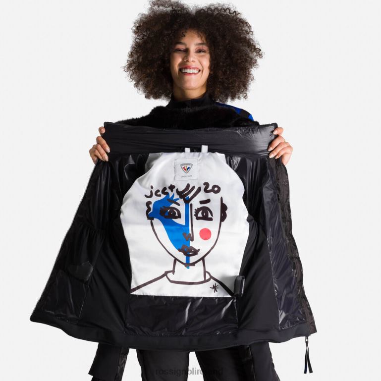 Rossignol Tops Women Jcc Twins Down Jacket Black 62R6R802