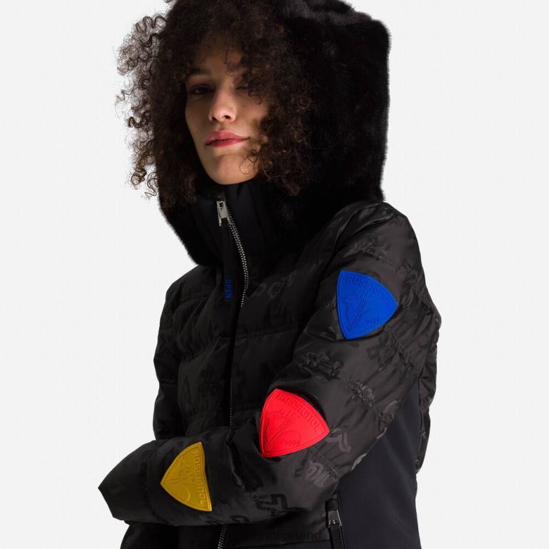 Rossignol Tops Women Jcc Twins Down Jacket Black 62R6R802