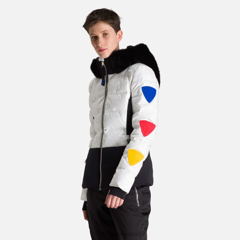 Rossignol Tops Women Jcc Twins Down Jacket White 62R6R1115