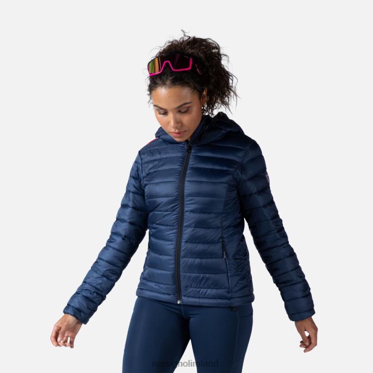 Rossignol Tops Women Hooded Insulated Jacket 180Gr Darknavy 62R6R936