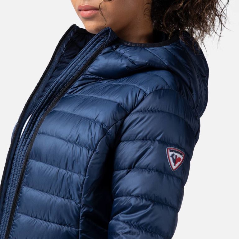 Rossignol Tops Women Hooded Insulated Jacket 180Gr Darknavy 62R6R936