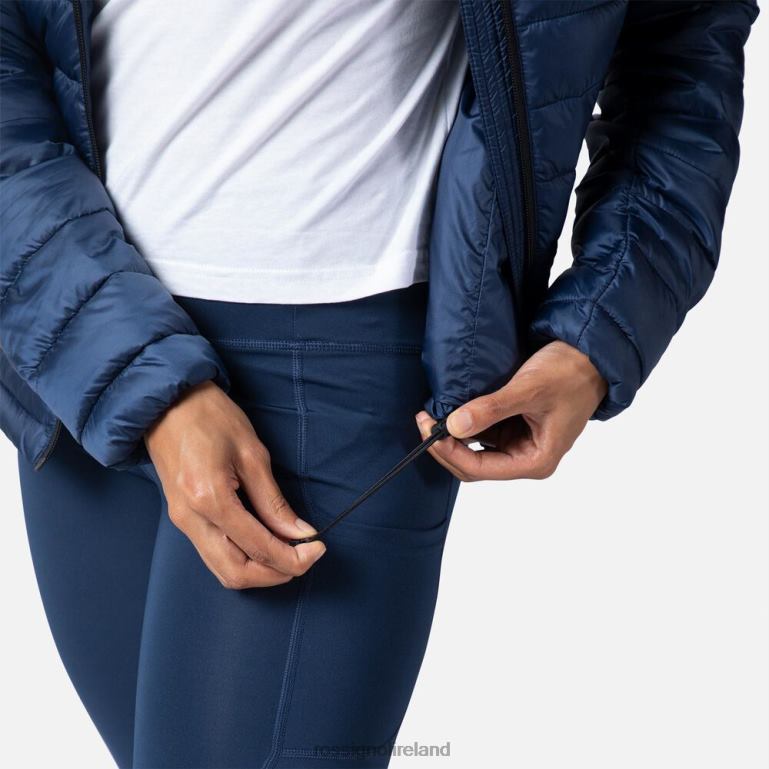 Rossignol Tops Women Hooded Insulated Jacket 180Gr Darknavy 62R6R936