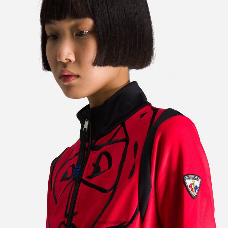 Rossignol Tops Women Jcc Climi Jacket Red 62R6R997