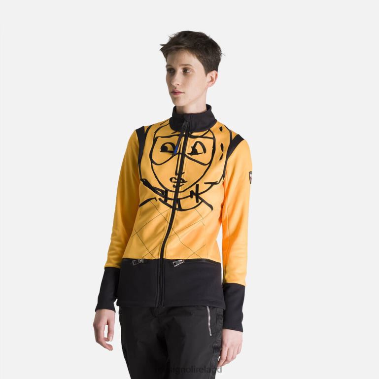 Rossignol Tops Women Jcc Climi Jacket Yellow 62R6R1001