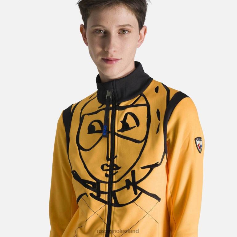 Rossignol Tops Women Jcc Climi Jacket Yellow 62R6R1001