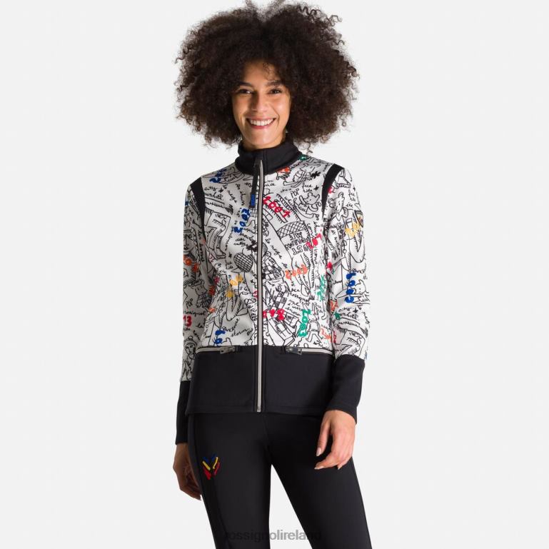 Rossignol Tops Women Jcc Climi Printed Jacket Galaxy 62R6R1020