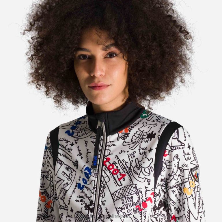 Rossignol Tops Women Jcc Climi Printed Jacket Galaxy 62R6R1020