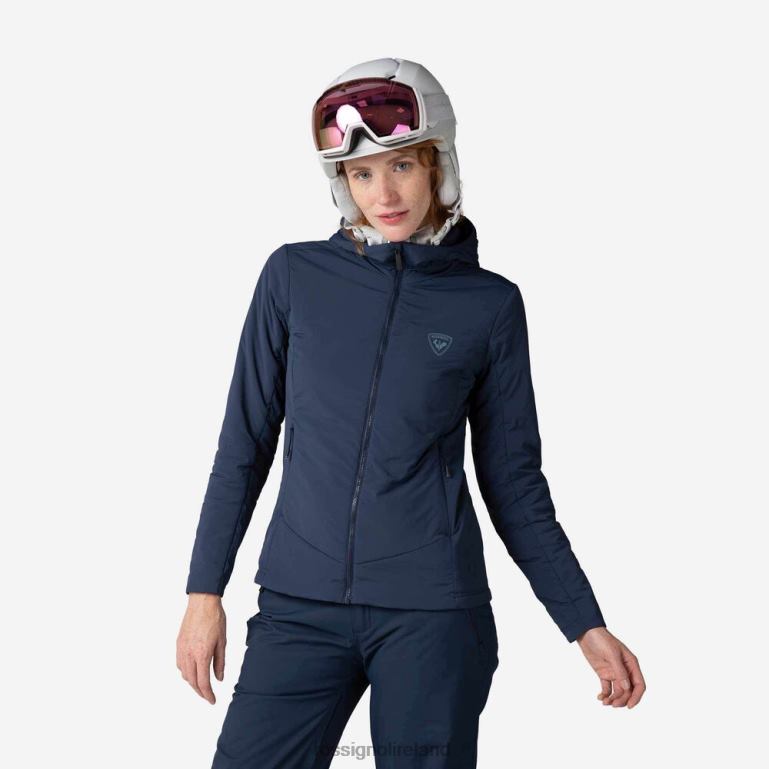 Rossignol Tops Women Opside Hooded Jacket Darknavy 62R6R818