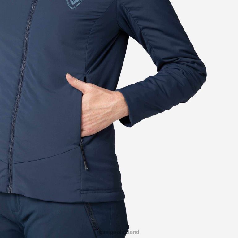 Rossignol Tops Women Opside Hooded Jacket Darknavy 62R6R818