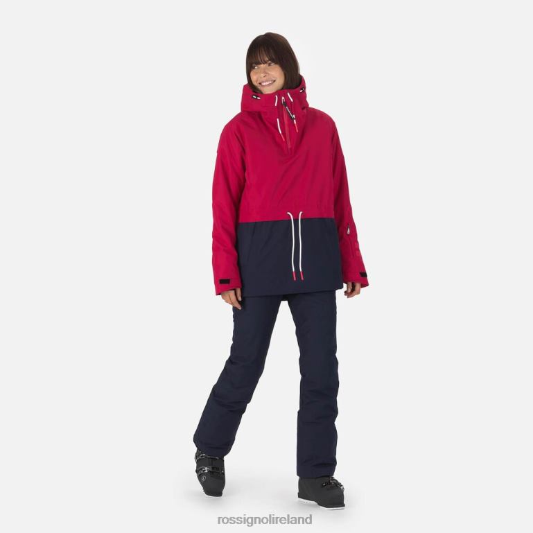 Rossignol Tops Women Skpr Anorak Cherry 62R6R1100